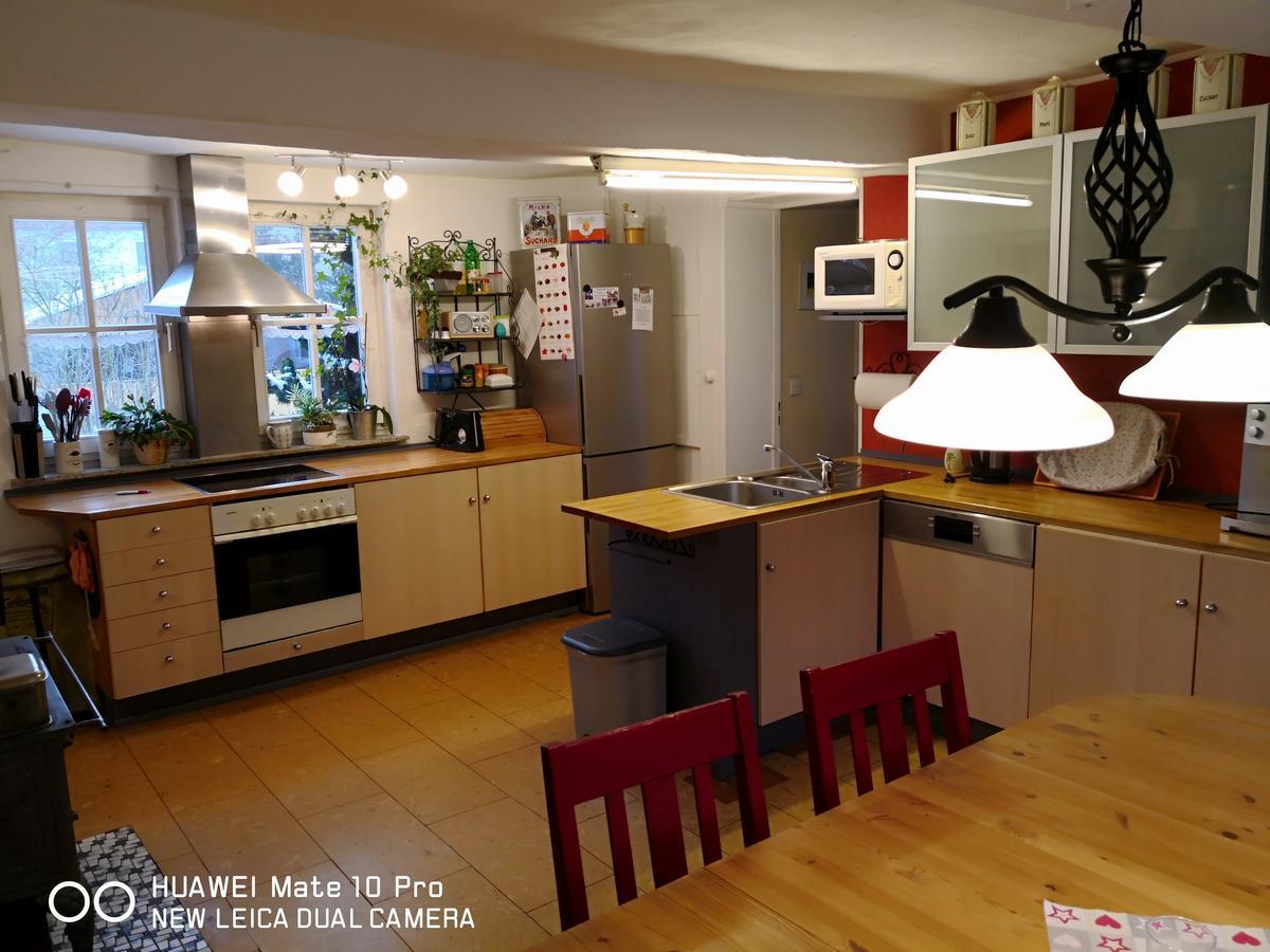Ferienhaus Vom Bahratal เฮาเซน ภายนอก รูปภาพ